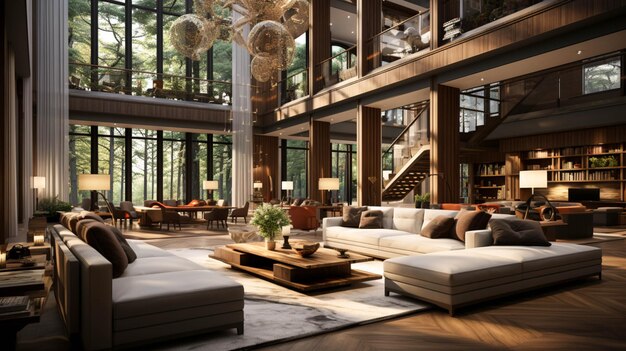 Modern Hall Room